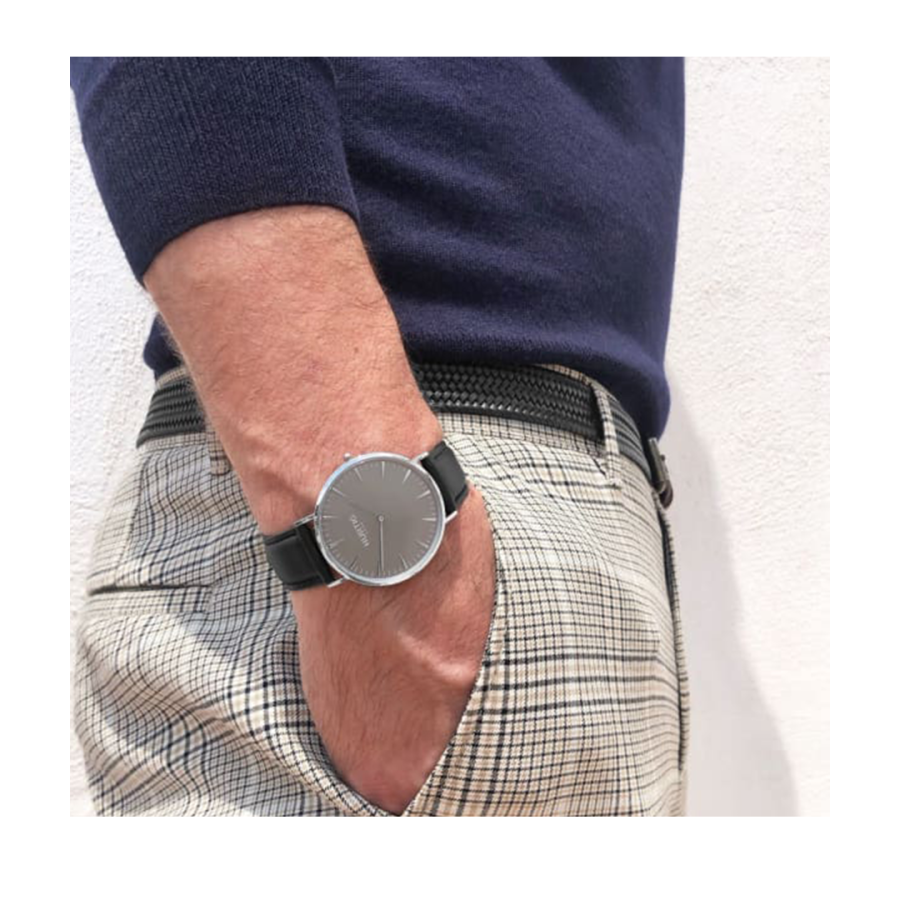 Daniel Wellington Classic Reading Black Dial Black Leather Strap Watch For Men - DW00100135 Buy Now By Daniel Wellington