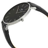 Daniel Wellington Classic Reading Black Dial Black Leather Strap Watch For Men - DW00100135 Buy Now By Daniel Wellington