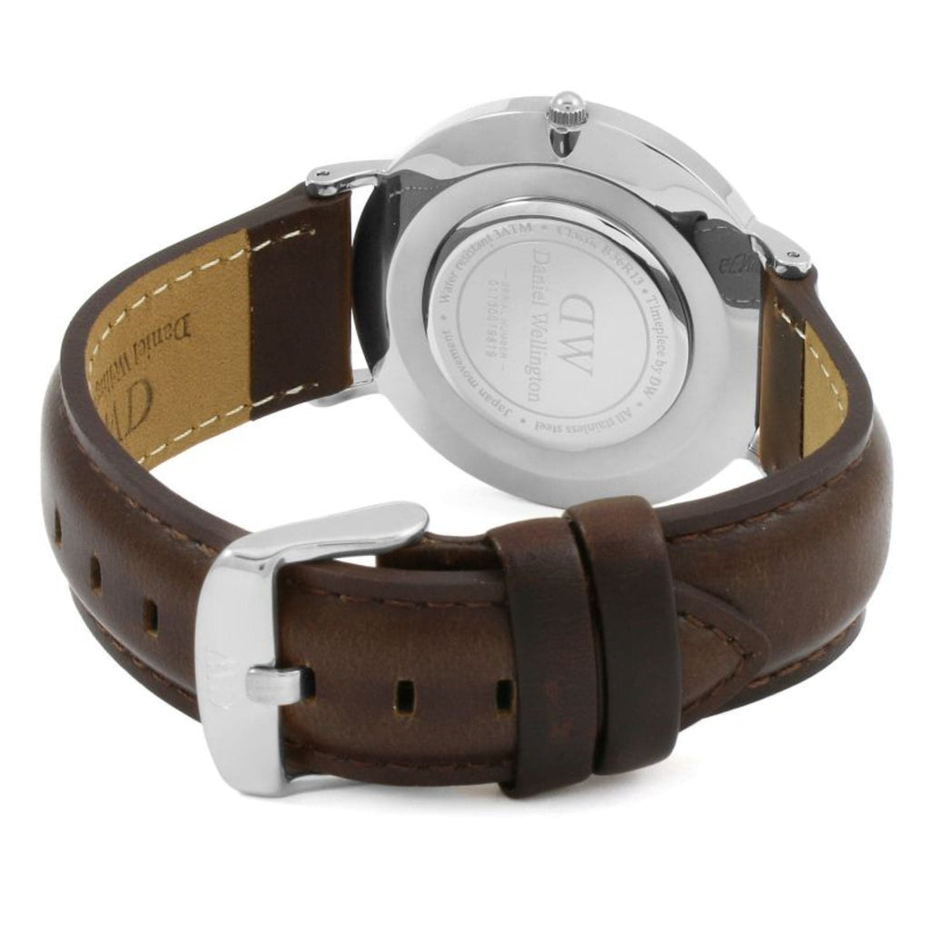 Daniel Wellington Classic Bristol Black Dial Brown Leather Strap Watch For Men - DW00100143 Buy Now By Daniel Wellington