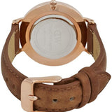 Daniel Wellington Petite Durham White Dial Brown Leather Strap Watch For Women - DW00100172 Buy Now By Daniel Wellington