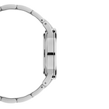 Daniel Wellington Iconic Link Black Dial Silver Steel Strap Watch for Women - DW00100204 Buy Now By Daniel Wellington