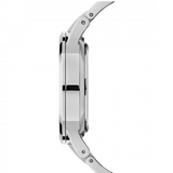 Daniel Wellington Iconic Link Black Dial Silver Steel Strap Watch for Women - DW00100204 Buy Now By Daniel Wellington