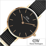 Daniel Wellington Petite Cornwall Black Dial Black Nylon Strap Watch for Women - DW00100247 Buy Now By Daniel Wellington