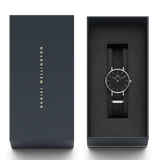 Daniel Wellington Petite Cornwall Black Dial Black Nylon Strap Watch For Women - DW00100248 Buy Now By Daniel Wellington