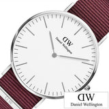 Daniel Wellington Classic Roselyn White Dial Red NATO Strap Watch For Women - DW00100268 Buy Now By Daniel Wellington