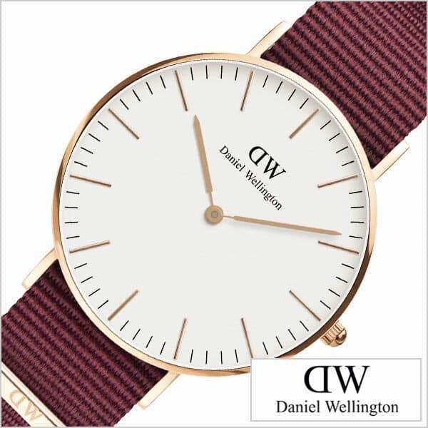 Daniel Wellington Classic Roselyn White Dial Red NATO Strap Watch For Women - DW00100271 Buy Now By Daniel Wellington