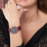 Daniel Wellington Classic Roselyn Black Dial Red NATO Strap Dial Watch For Women - DW00100270 Buy Now By Daniel Wellington