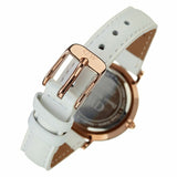 Daniel Wellington Classic Petite Bondi Black Dial White Leather Strap Watch For Women - DW00100285 Buy Now By Daniel Wellington