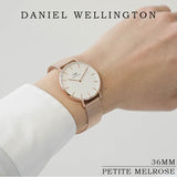 Daniel Wellington Petite Melrose White Dial Rose Gold Mesh Strap Watch For Women - DW00100305 Buy Now By Daniel Wellington