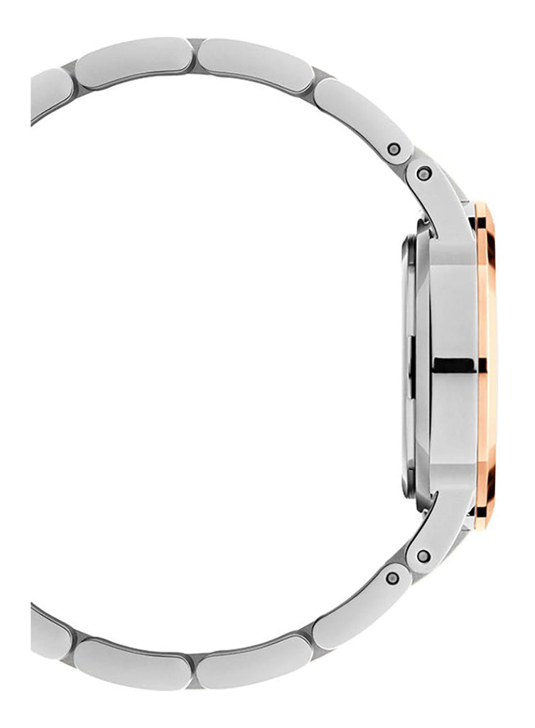 Daniel Wellington Iconic Link White Dial Two Tone Steel Strap Watch For Women - DW00100358 Buy Now By Daniel Wellington