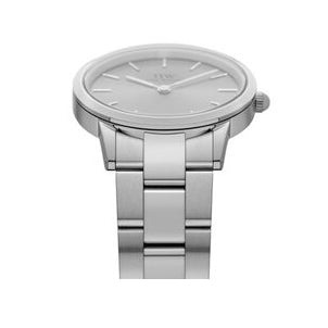 Daniel Wellington Iconic Link Unitone Silver Dial Silver Steel Strap Watch For Women - DW00100402 Buy Now By Daniel Wellington