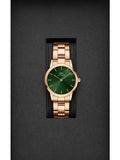 Daniel Wellington Iconic Link Emerald Green Dial Rose Gold Steel Strap Watch For Women - DW00100421 Buy Now By Daniel Wellington