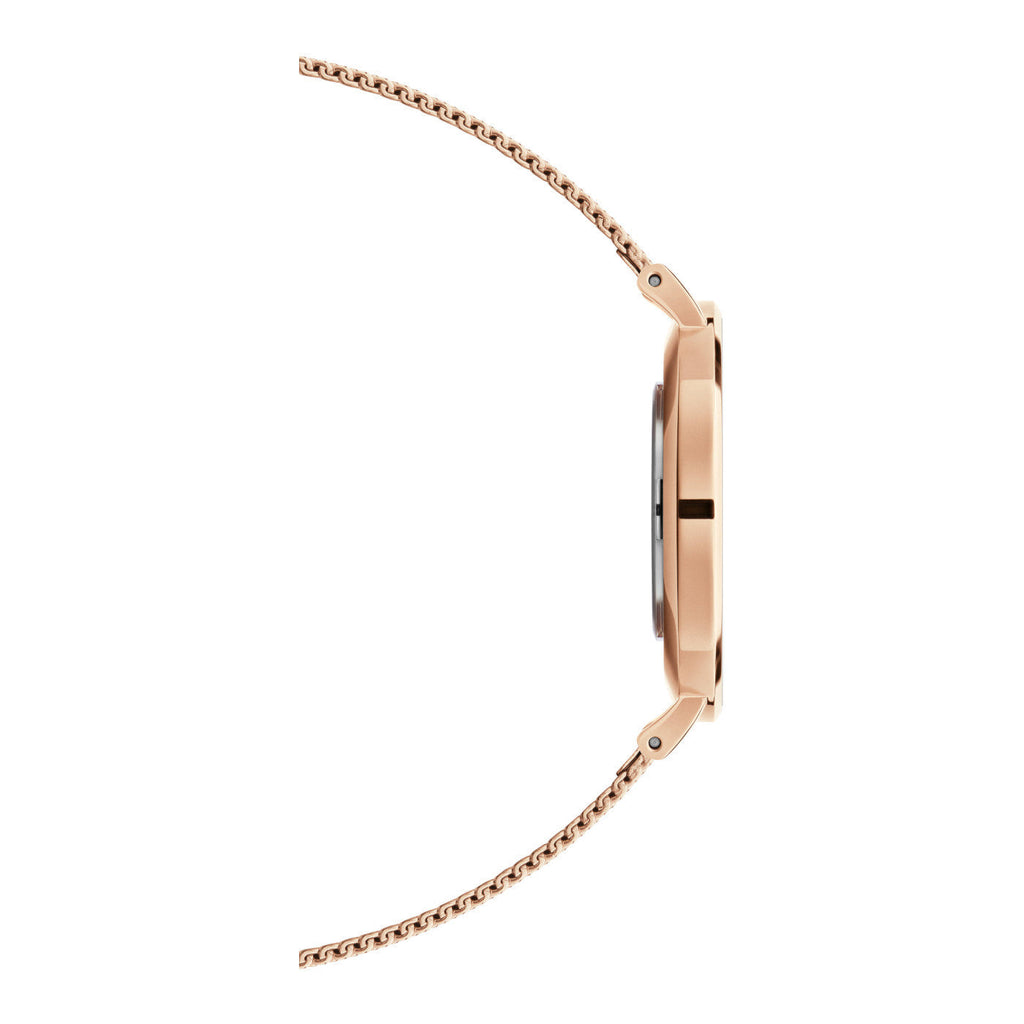 Daniel Wellington Petite Rose Gold Dial Rose Gold Mesh Bracelet Watch For Women - DW00100470 Buy Now By Daniel Wellington
