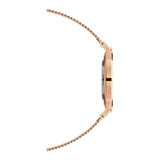 Daniel Wellington Petite Rose Gold Dial Rose Gold Mesh Bracelet Watch For Women - DW00100470 Buy Now By Daniel Wellington