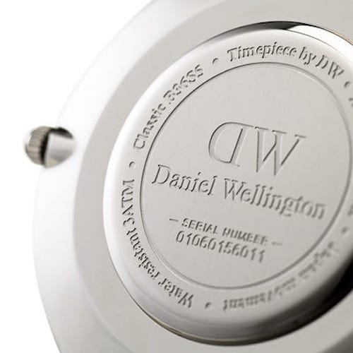 Daniel Wellington Classic Glasgow White Dial Two Tone NATO Strap Unisex Watch - DW00100047 Buy Now By Daniel Wellington