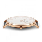 Daniel Wellington Classic Cambridge White Dial Two Tone NATO Strap Watch For Men - DW00100003 Buy Now By Daniel Wellington