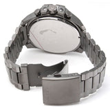 Diesel Mega Chief Chronograph Grey Dial Grey Steel Strap Watch For Men - DZ4421 Buy Now By Diesel