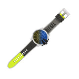 Diesel Mega Chief Chronograph Black Dial Grey Nylon Strap Watch For Men - DZ4523 Buy Now By Diesel