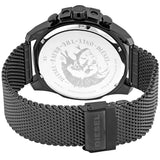 Diesel Mega Chief Chronograph Black Dial Black Mesh Bracelet Watch For Men - DZ4514 Buy Now By Diesel
