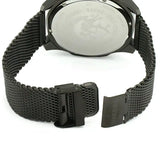 Diesel Mega Chief Chronograph Black Dial Black Mesh Strap Watch For Men - DZ4527 Buy Now By Diesel