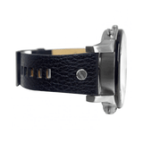 Diesel Mr Daddy Chronograph Black Dial Black Leather Strap Watch For Men - DZ7313 Buy Now By Diesel