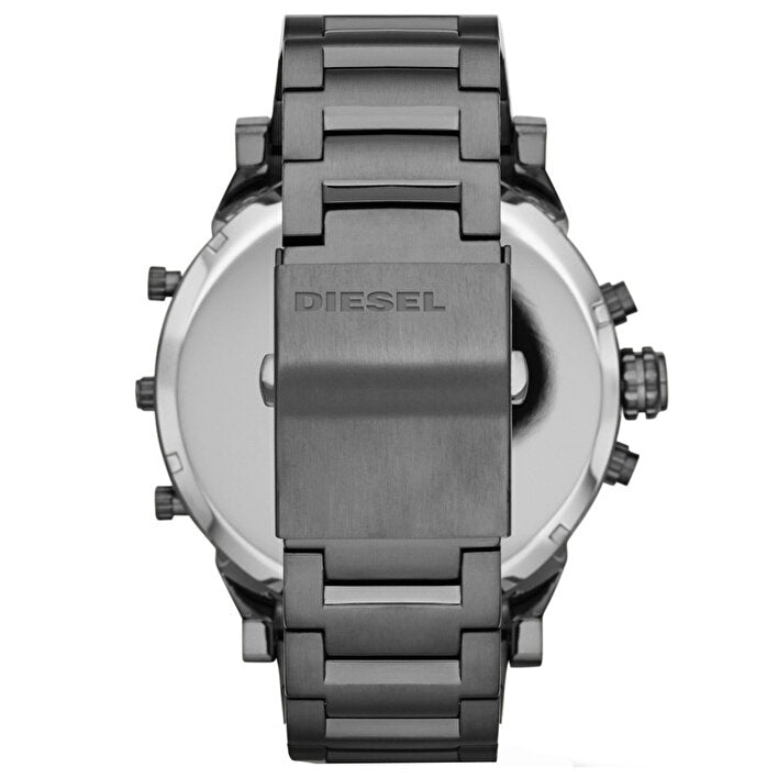 Diesel Mr Daddy 2.0 Chronograph Grey Dial Grey Steel Strap Watch For Men - DZ7315 Buy Now By Diesel