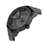 Diesel Mini Daddy Dual Time Black Dial Black Stainless Steel Strap Watch For Men - DZ7316 Buy Now By Diesel