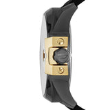 Diesel Uber Chief Two Hand Black Dial Black Leather Strap Watch For Men - DZ7377 Buy Now By Diesel