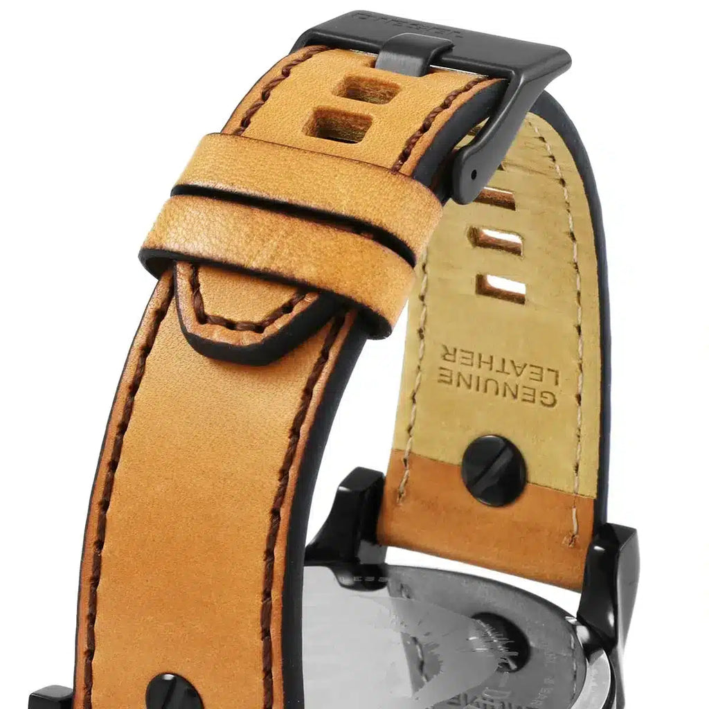 Diesel Mr. Daddy 2.0 Chronograph Grey Dial Brown Leather Strap Watch For Men - DZ7406 Buy Now By Diesel