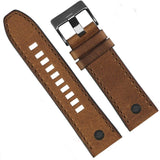 Diesel Mr Daddy Chronograph Grey Dial Brown Leather Strap Watch For Men - DZ7413 Buy Now By Diesel