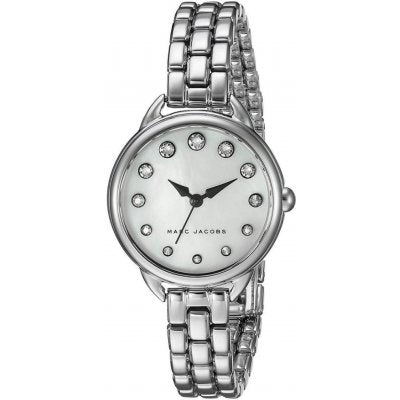 Marc Jacobs Betty Mother of Pearl White Dial Silver Steel Strap Watch for Women - MJ3510 Buy Now By Marc Jacobs