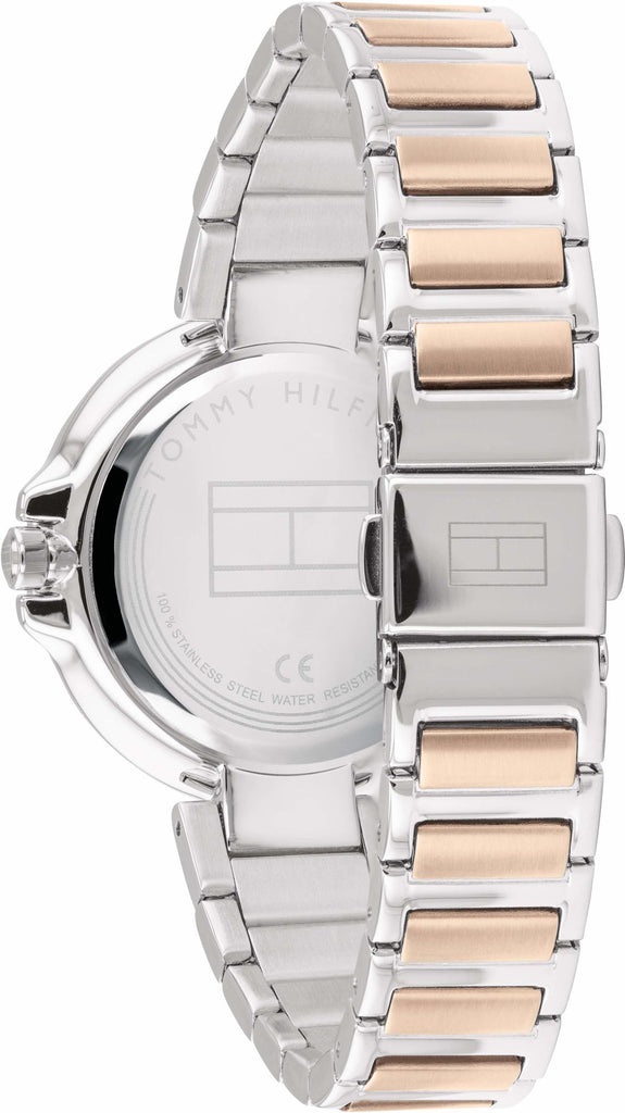 Tommy Hilfiger Angela Chronograph Pink Dial Two Tone Steel Strap Watch for Women - 1782127 Buy Now By Tommy Hilfiger