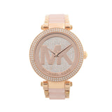 Michael Kors Parker Pink Dial Pink Steel Strap Watch for Women - MK6176 Buy Now By Michael Kors