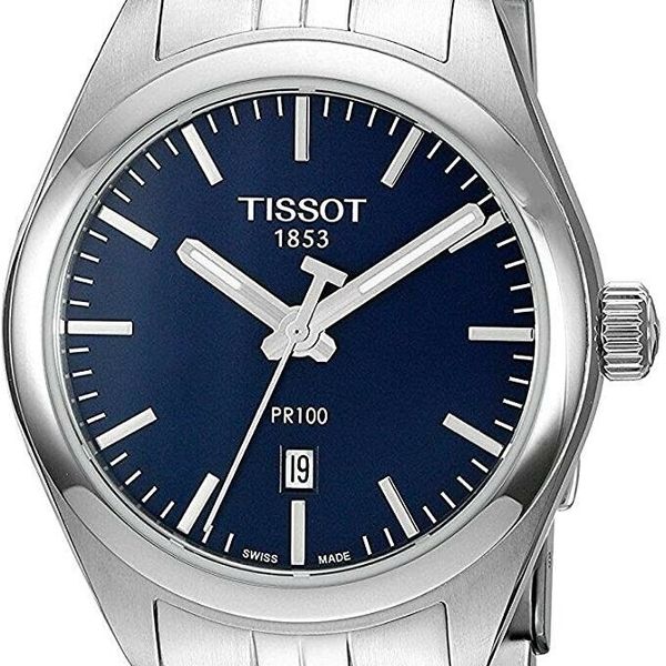 Tissot PR 100 Lady Blue Dial Quartz Watch For Women - T101.210.11.041.00 Buy Now By Tissot
