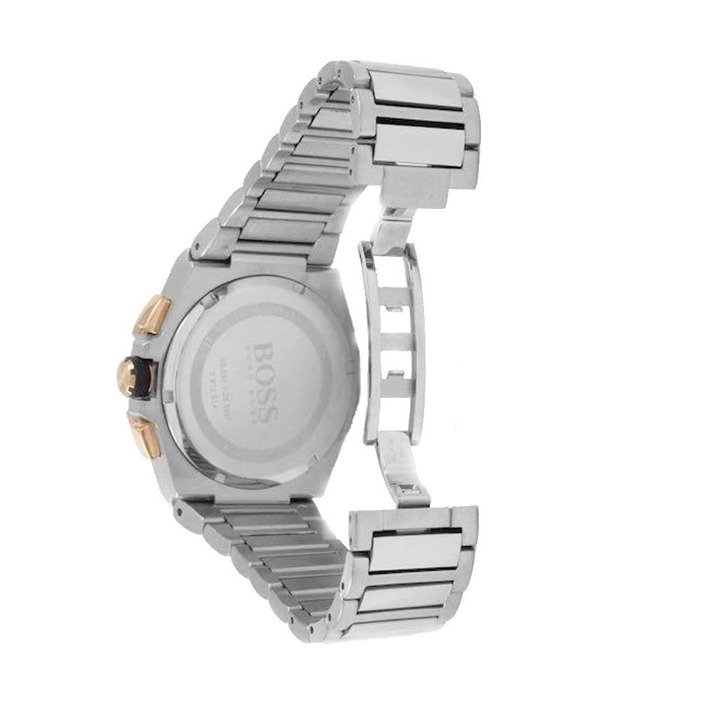 Hugo Boss Supernova Chronograph Black Dial Silver Steel Strap Watch for Men - 1513359 Buy Now By Hugo Boss