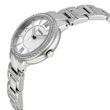 Fossil Virginia Silver Dial Silver Steel Strap Watch for Women - ES3282 Buy Now By Fossil