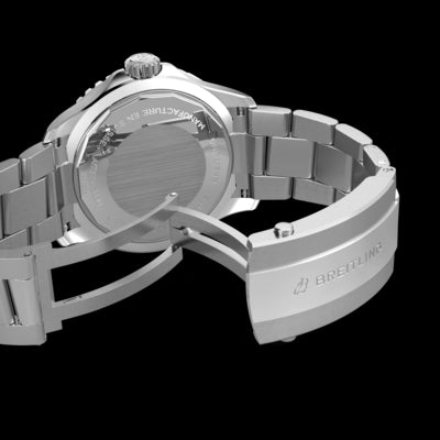 Breitling Superocean Automatic 42mm Blue Dial Silver Steel Strap Watch for Men - A17375E71C1A1 Buy Now By Breitling