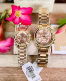 Michael Kors Blair Chronograph Rose Gold Dial Two Tone Steel Strap Watch for Women - MK6316 Buy Now By Michael Kors