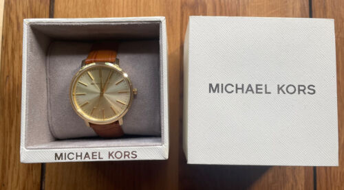 Michael Kors Jaryn Quartz Gold Dial Brown Leather Strap Watch For Women - MK2496 Buy Now By Michael Kors