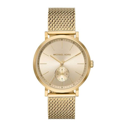 Michael Kors Irving Quartz Gold Dial Gold Mesh Strap Watch For Men - MK8741 Buy Now By Michael Kors
