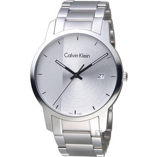 Calvin Klein City Chronograph Silver Dial Silver Steel Strap Watch for Men - K2G2G14X Buy Now By Calvin Klein