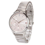 Tommy Hilfiger Brooke Pink Dial Silver Steel Strap Watch for Women - 1782020 Buy Now By Tommy Hilfiger