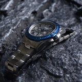 Guess Flagship Multifunction Chronograph Grey Dial Grey Steel Strap Watch for Men - W0601G1 Buy Now By Guess