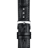 Tissot Carson Premium Silver Dial Black Leather Strap Watch For Men - T122.410.16.033.00 Buy Now By Tissot