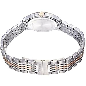 Gucci G Timeless Diamonds Mother of Pearl Dial Two Tone Mesh Bracelet Watch For Women - YA126514 Buy Now By Gucci