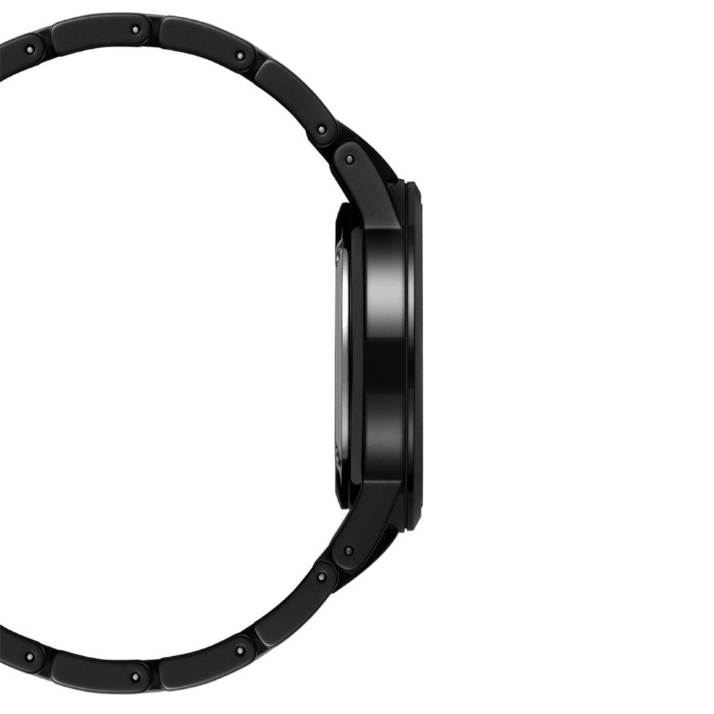 Daniel Wellington Iconic Link Ceramic Black Dial Black Steel Strap Watch For Women - DW00100415 Buy Now By Daniel Wellington