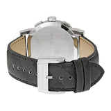 Burberry The City Grey Dial Black Leather Strap Watch for Men - BU9362 Buy Now By Burberry