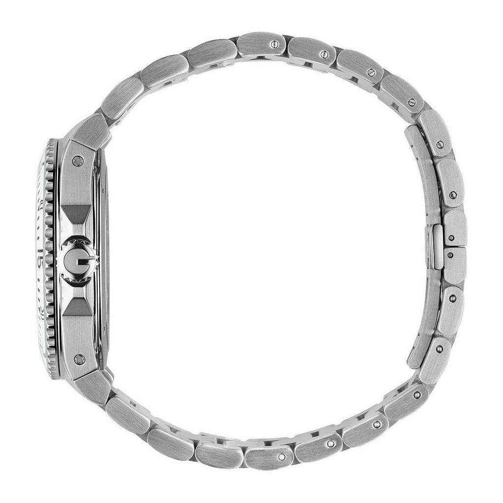 Gucci Dive Quartz White Dial Silver Steel Strap Watch for Men - YA136302 Buy Now By Gucci