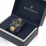 Maserati Traguardo 45mm Quartz Gold Black Dial Watch For Men - R8873612010 Buy Now By Maserati