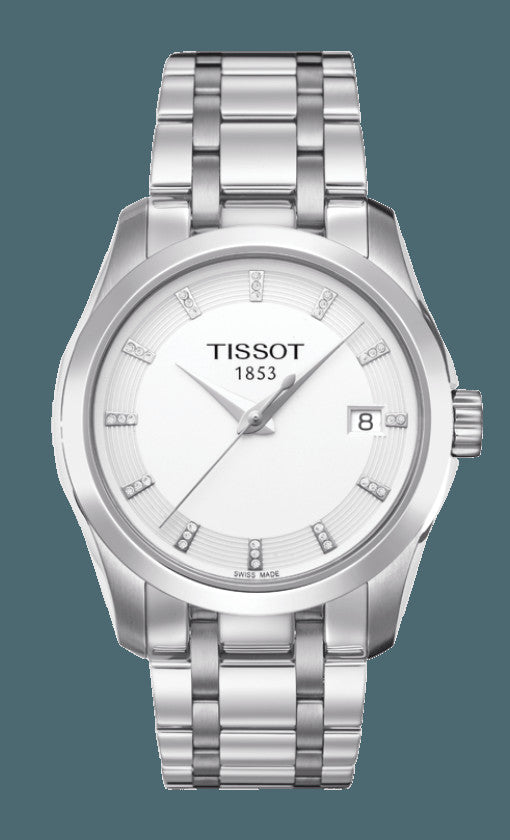 Tissot T Classic Couturier Watch For Women - T035.210.11.016.00 Buy Now By Tissot